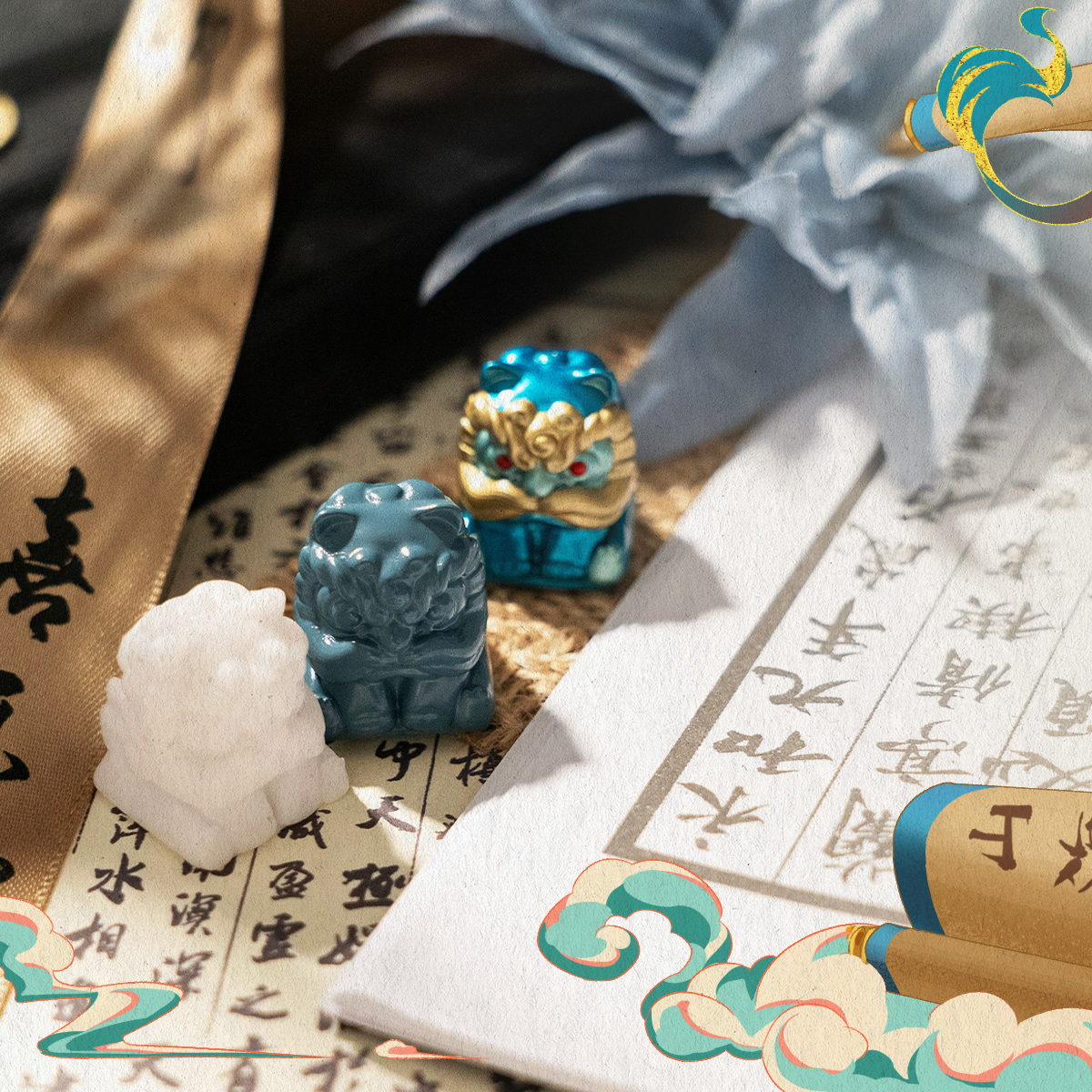 Dive into the Mystical World of Shan Hai Jing with Our Artisan Keycaps