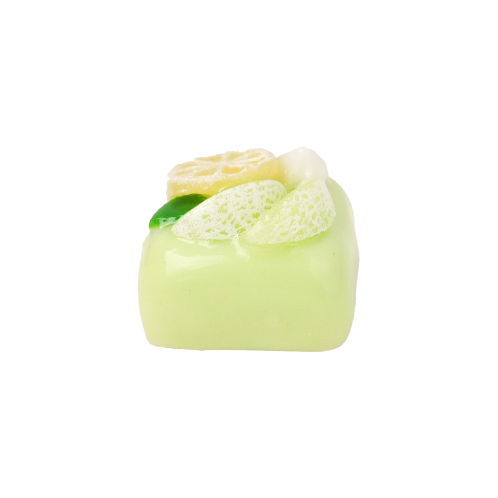 Artisan Keycaps - Handmade Resin Lemon Cake Keycap Single for Mechanical Keyboard