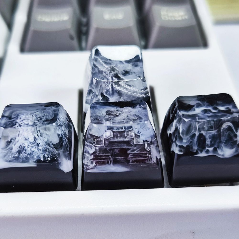 Resin The Great Wall Keycap - Single-8