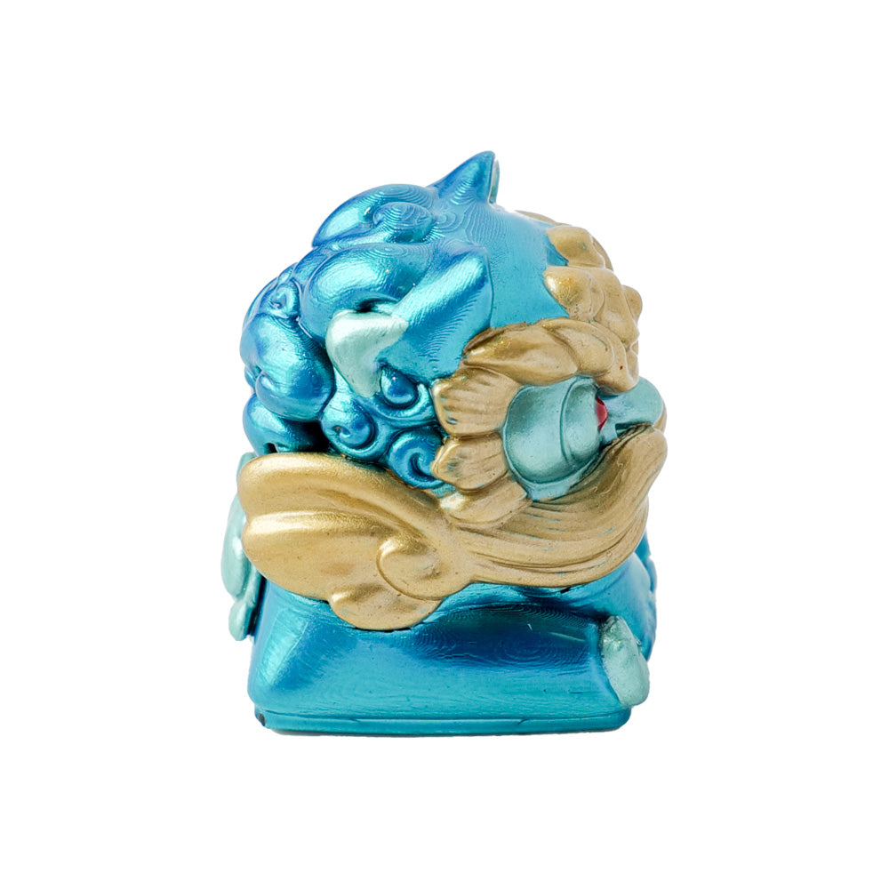 Artisan Keycaps - Handmade Resin Brave Lion  Keycap Single for Mechanical Keyboard