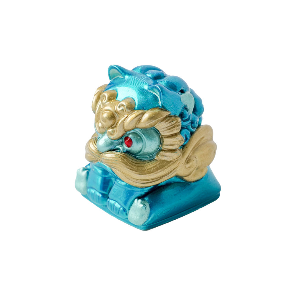 Artisan Keycaps - Handmade Resin Brave Lion  Keycap Single for Mechanical Keyboard